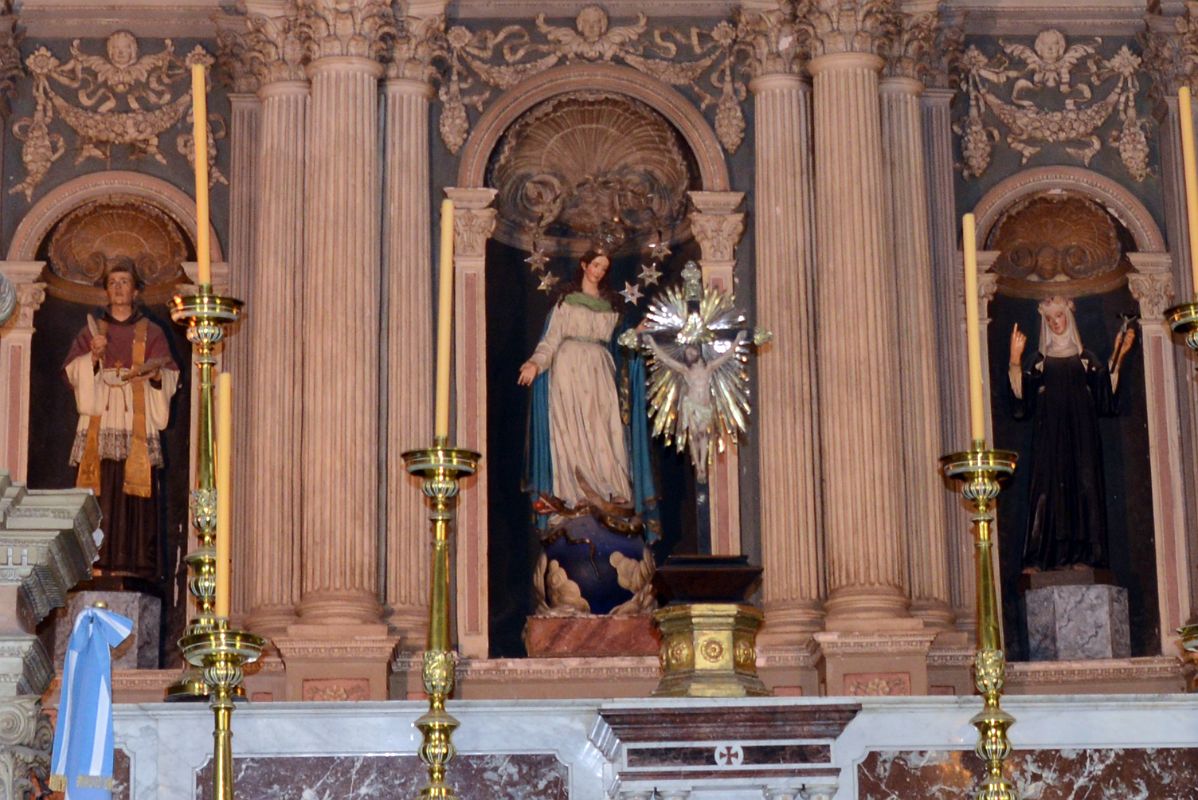 16 Altar Close Up Inside Iglesia San Francisco Saint Francis Church Salta